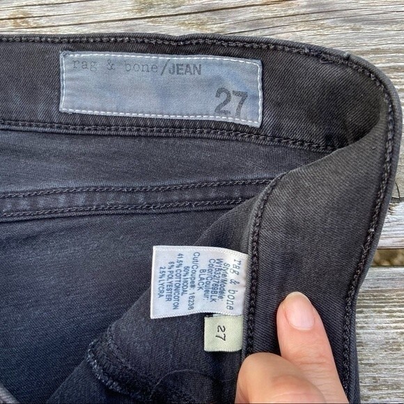 RAG & BONE 10 Inch High Rise Skinny Jeans 27 - Picture 4 of 14